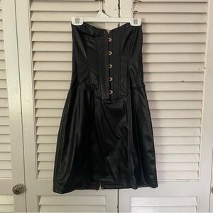 UO Strapless Corset Dress